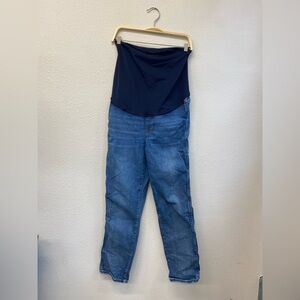 Madewell Maternity Stovepipe 29 Over Belly Jeans